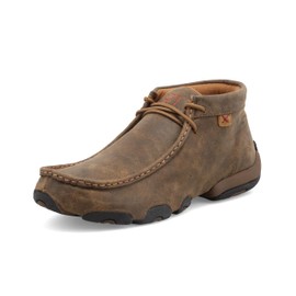 Twisted X Women's Chukka Driving Moc, Moc Toe, Bomber, 8 M