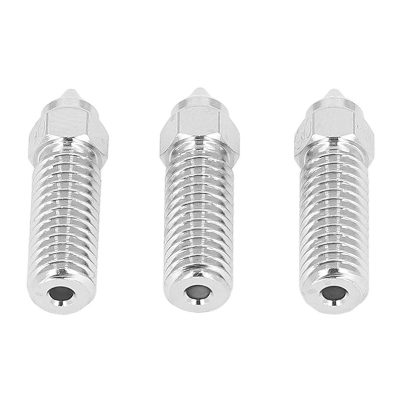 3Pcs 3D Printer Extruder Nozzle 1.75mm M6 High Speed Hotend