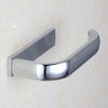 Aothpher Wall Toilet Roll Holder Bathroom Tissue Rack Brass Chrome