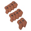 10PCS Golf Head Protective Covers Waterproof PU Material Golf Putter