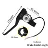 YYMTTOR Left Brake Lever Handle for GOTRAX Scooters - Durable