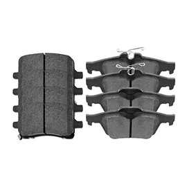 AutoShack Front and Rear Ceramic Brake Pads Set 8pcs Replacement for 2006 2007 2008 2009 Pontiac Solstice 2007 2008 2009 2010 Saturn Sky 2.0L 2.4L RWD SCD1028-1095