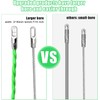 BILIPLE Fish Tape Cable Puller 15M/50FT Width 4mm Polyester Wall