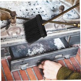 CHILDWEET 2pcs Fireplace Cleaning Brush Replacement Head Easy Install Dust Brush for Kitchen Fireplace Cleaning Accessories for Efficient Dust Removal