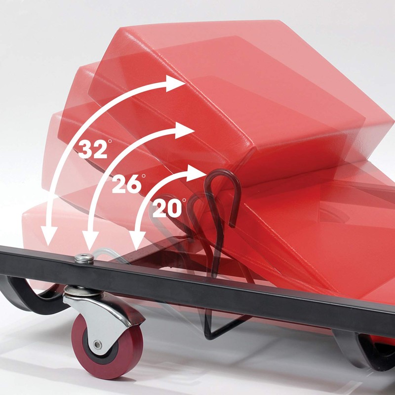 BIG RED TR6452 Torin Rolling Garage/Shop Creeper: 40" Padded Mechanic