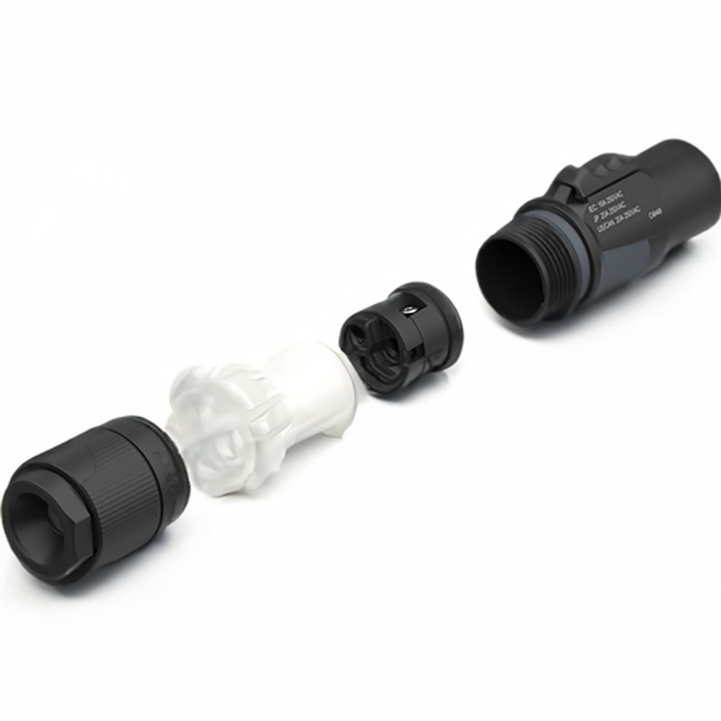 1 Each NEUTRIK NAC3M-TRUE1-S & NAC3F-TRUE1-S 20A Power in/Out Cable