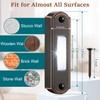 Metal Lighted Doorbell Button, Heavy Duty Metal Wired Door Bell
