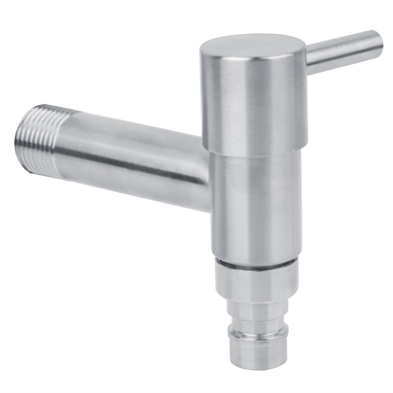 G1/2" Stainless Steel Washing Machine Wall Mounted Water Faucet Mop