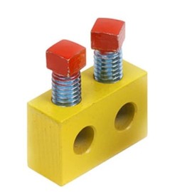 Garage Door Torsion Spring Repair Blocks Yellow Color Wire Sizes .3175 - .3625 Pair