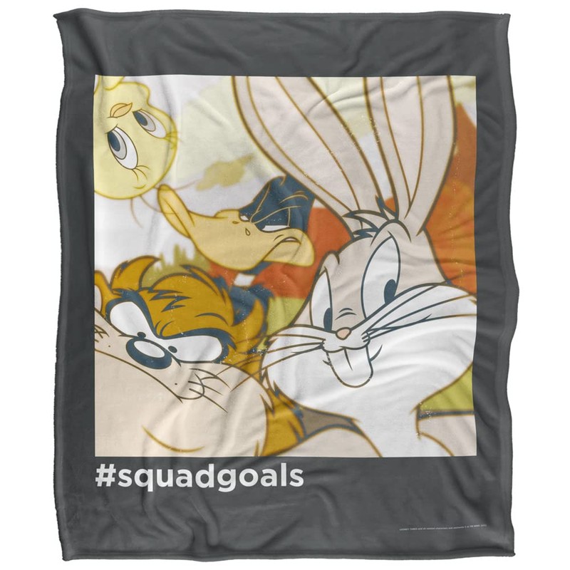 LOGOVISION Looney Tunes Silk Super Soft Throw Blanket 60 x