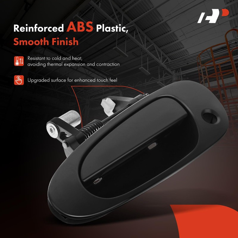 A-Premium Front Left Driver Side Exterior Door Handle with Keyhole