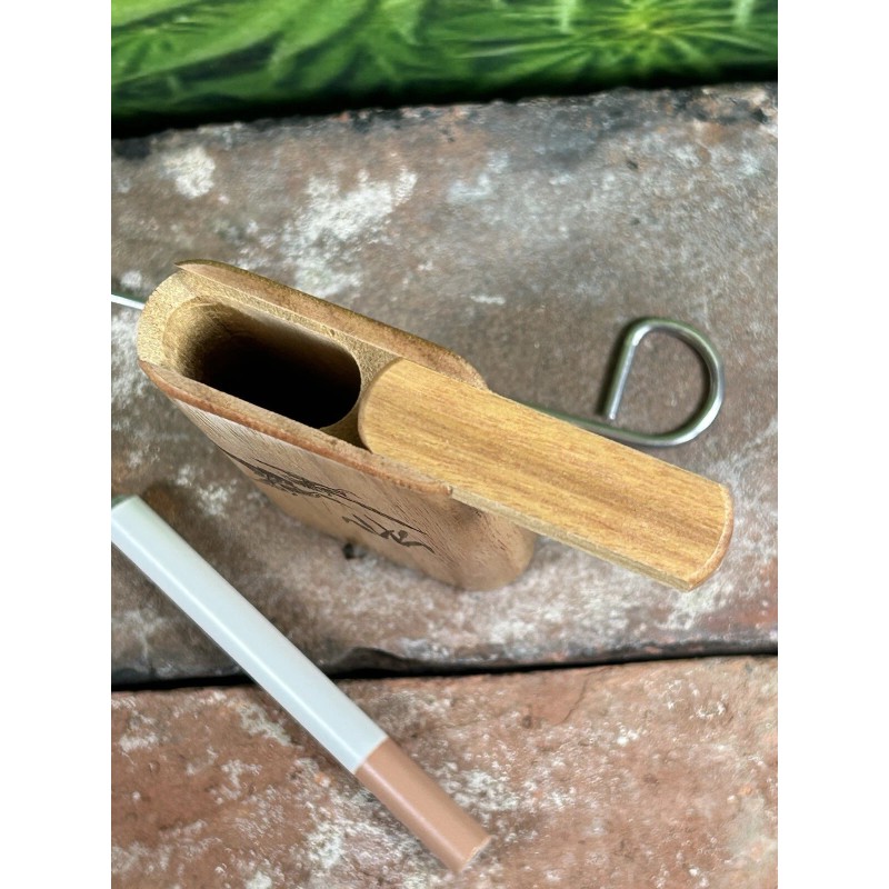 Reloadable Smoke Shop 4" Duck Hunter Canary Wood Slide Top