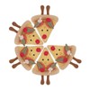 Apricot Lamb Delicious Pizza Plush Food Stuffed Animals for Kids,