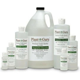 Plant Guru Vegetable Glycerin 64 oz.  USP 99.9 % Pure Food Grade VG PG Bulk 1/2 Gallon