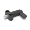 Ganter Normelemente Locking latch, rotary latch, door latch, GN 612.9-6-10-16-SW,