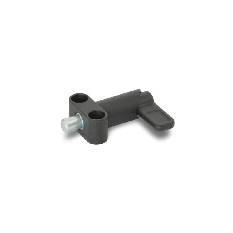 Ganter Normelemente Locking latch, rotary latch, door latch, GN 612.9-6-10-16-SW,