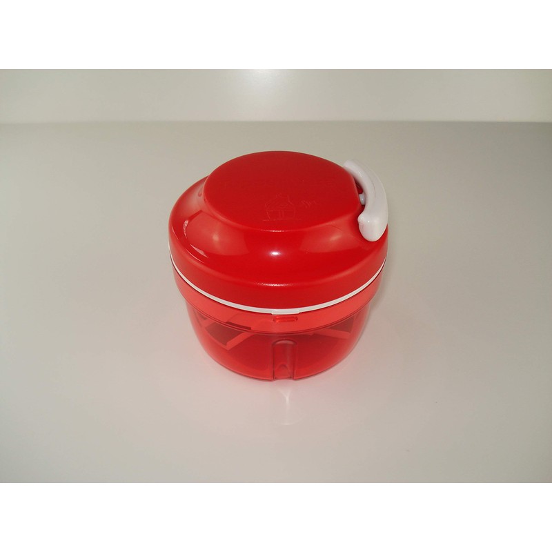 Tupperware Turbo Chef Speedy Boy Onion Cutter Red 10124