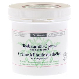 1 tin / jar of tea tree oil cream with sea buckthorn oil