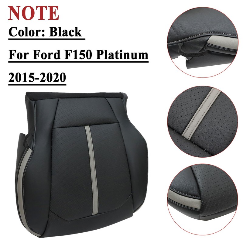 NLQR Front Driver Side Bottom Replacement Seat Cover Compatible with
