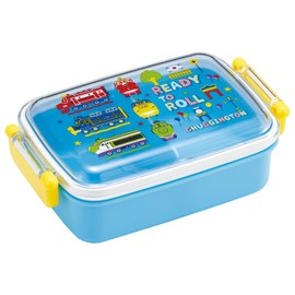 Skater RBF3ANAG-A Children's Bento Box, 15.2 fl oz (450 ml), Fluffy Dome-Shaped Lid, 1 Tier, Made in Japan