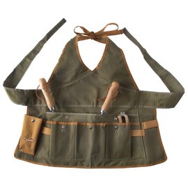 Esschert Design unisex adult gardening aprons, Olive Green, One Size US