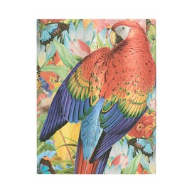 Tropical Garden (Nature Montages) Ultra Unlined Journal: Hardcover, 120 gsm, Ribbon Marker, Memento Pouch, Elastic Closure