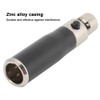 2PCS Mini XLR 3pin Male to Mini XLR 4pin Female