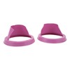 6.5in 2 Pcs Purple Car Speaker Baffle Kits Silicone Horn