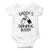 Daddy Drinking Buddy - Funny Cute Novelty Infant Creeper, One-Piece