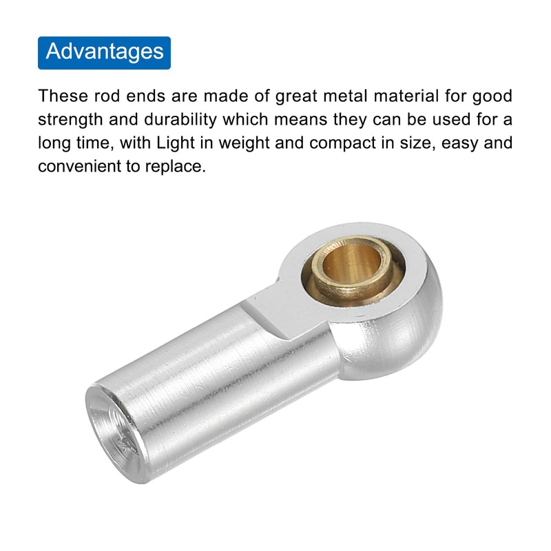 sourcing map M3xL19mm Lever Steering Linkage Tie Rod Ball Head