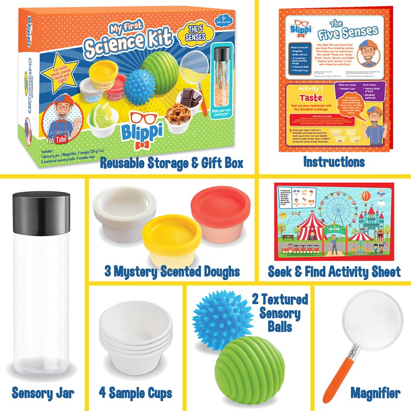 Creative Kids Blippi Science Kit- Sensory Lab