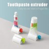 2 Pcs Rolling Tube Toothpaste Squeezer Dispenser Bathroom Saves Toothpaste