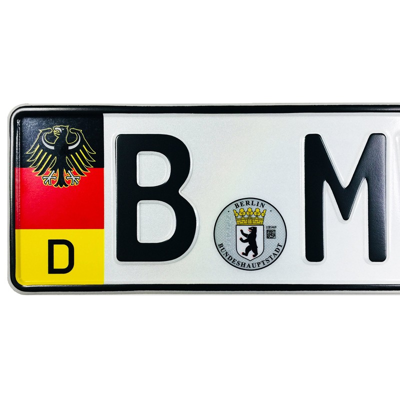 European Style Number Home Decor Sign (B Design)