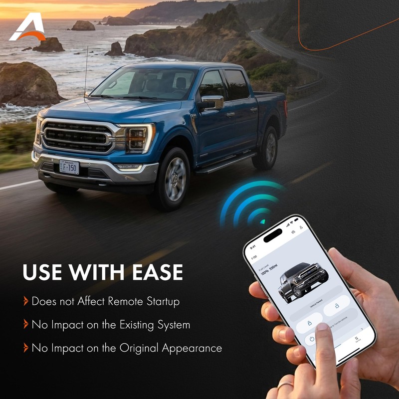 A-qrenium Auto Start Stop Eliminator Compatible with Ford F150 2021-2026