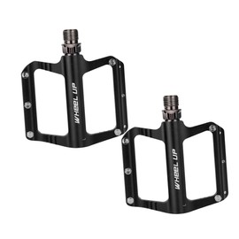 KICHOUSE 2pcs Aluminium Alloy Non- Bike Pedals for and Urban Platform Design for Enhanced Pedaling Efficiency and Comfort