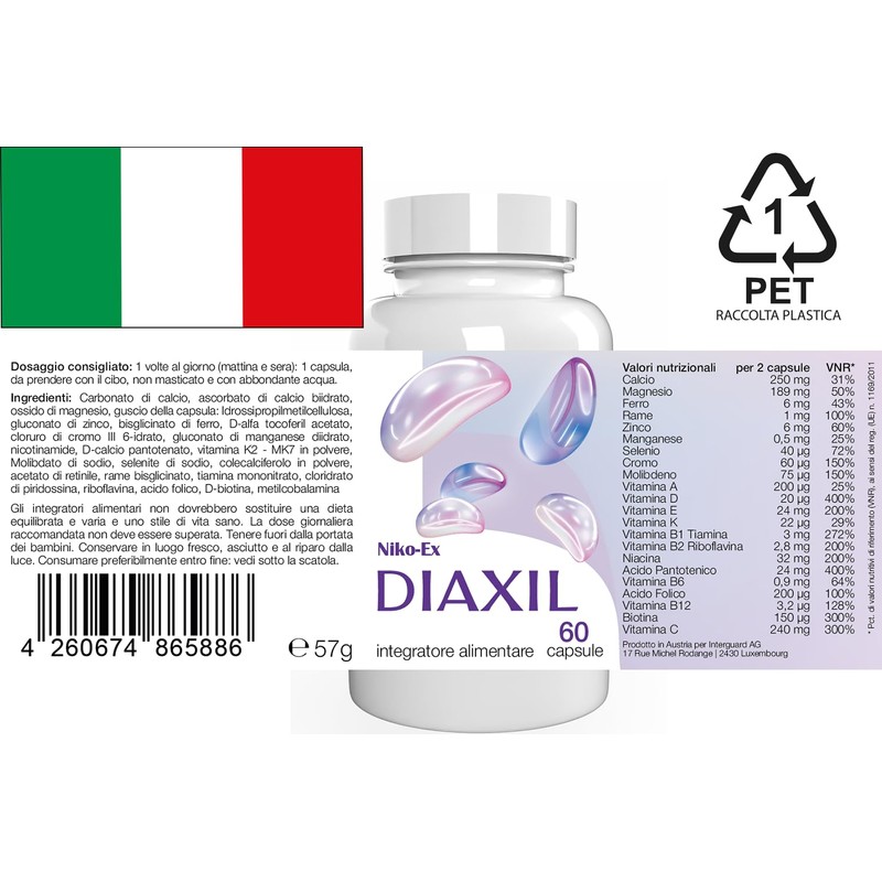 Diaxil – 60 Capsules