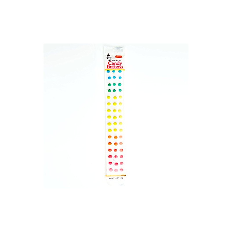 Necco Candy Buttons - .5 oz (1 pack)