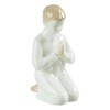 Grasslands Road Have Faith Porcelain Figurine, Kneeling Boy with First