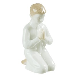 Grasslands Road Have Faith Porcelain Figurine, Kneeling Boy with First Communion Message Card, 3-1/4 by 2 by-1/4-Inch