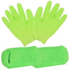 Mikinona Dry Hand Moisturizing Gloves Overnight Lotion Socks for Women Spa Foot Care Kit