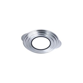 GSD Plate for Food Mill of Stainless Steel, Silver, 27 x 27 x 3 cm