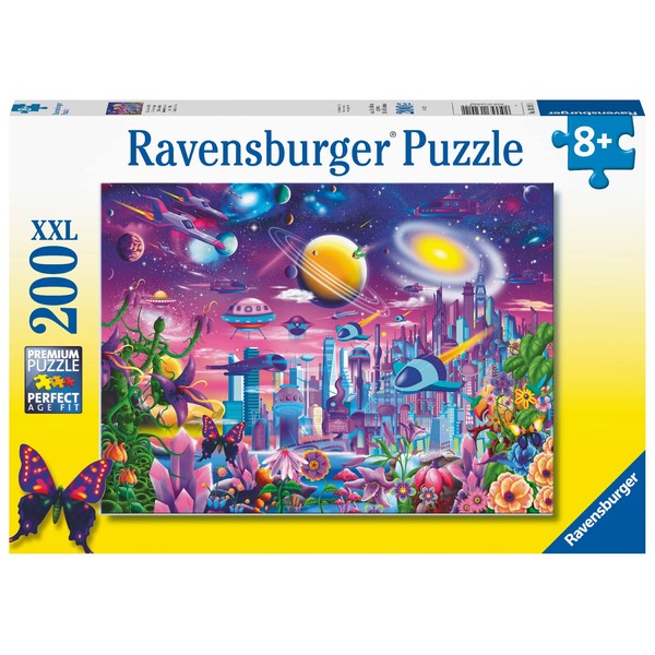 Ravensburger Cosmic City 200 Piece Jigsaw Puzzle for Kids Age 8 Years Up
