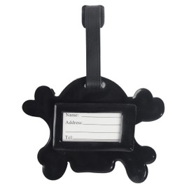 Funny Luggage Tag (Skull Crossbones)