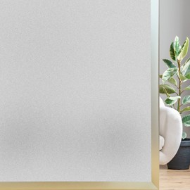 ZDZBLX Window Privacy Film, Frosted Glass Sheet, Window, Privacy Sheet Glass Film, Window, Insulation Sheet, Window Film, Window Glass, Shatterproof Sheet, Window Film, Frosted Glass Style, Window