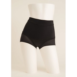 [Produced by Yuka Murobushi] Pelvic Belt IN Panties, Black, L (Hip 36.2 - 39.4 inches (92 - 100 cm), Includes Korean Cosmetic Face Pack, Black
