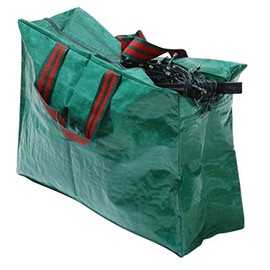 Taylor & Brown® Green Christmas Xmas Lighting Lights Storage Zip Bag with Handles