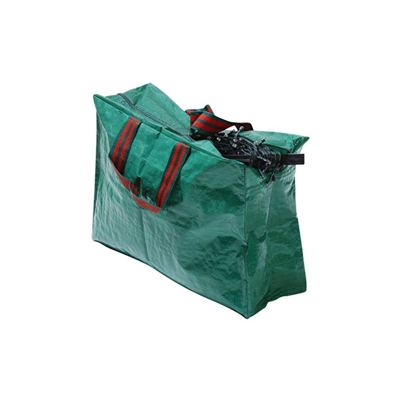 Taylor & Brown® Green Christmas Xmas Lighting Lights Storage Zip