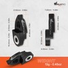 IMPALAPRO Rear Derailleur Hanger Extender Aluminum CNC 7075 Anodized 13g