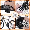 Snowflake Multitool,18-in-1 Stainless Steel Snowflake-Tool Includes Snow Bottle Opener/Flat Phillips