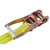 Autofonder Ratchet Tie-Down Straps 2" x 27' Ratchet Straps Yellow